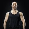 Black T-shirt S Lacertosus