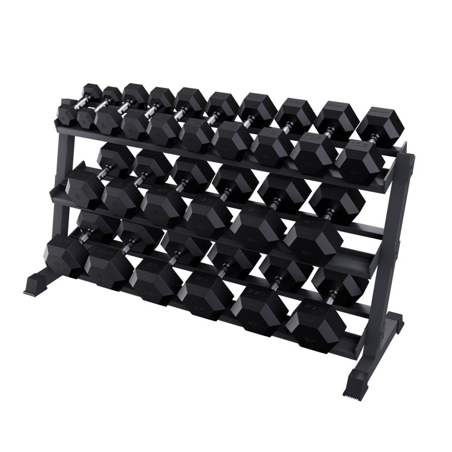 Dumbbells Set TRAINING + Rack HERO 2 - 40 Kg Lacertosus