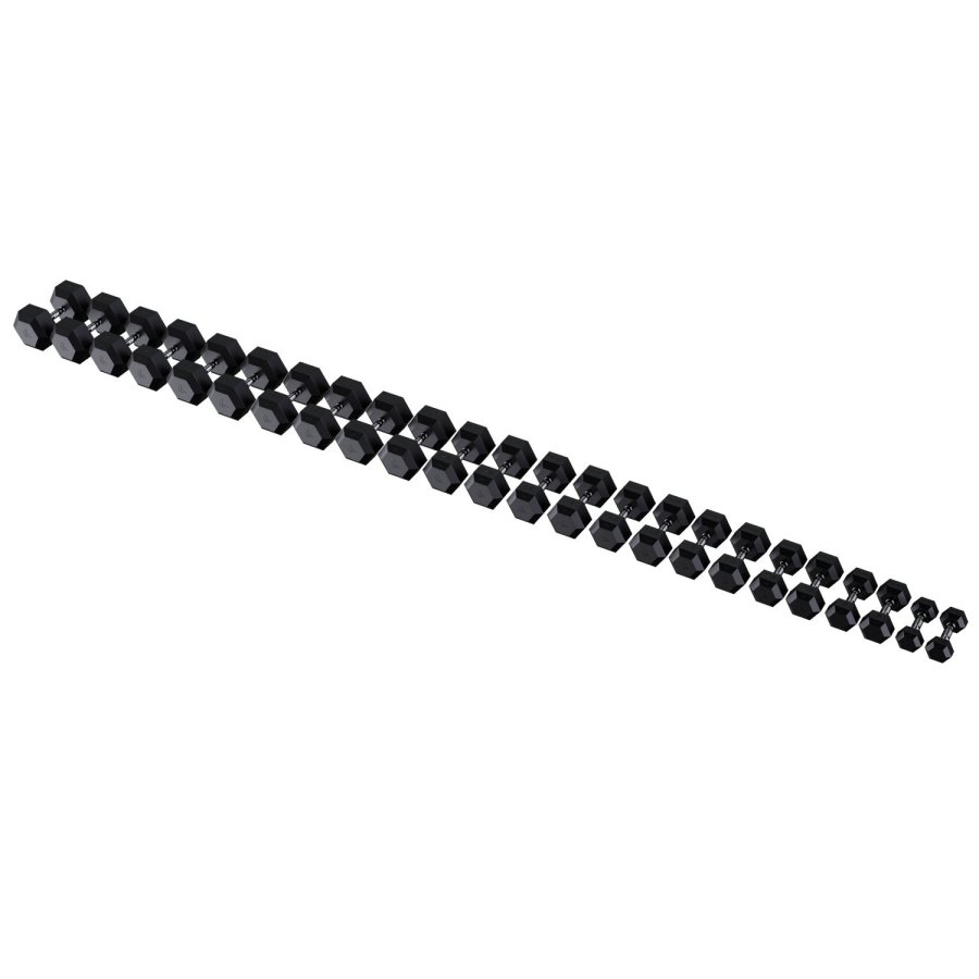 Set d'haltères HEX TRAINING 2,5 - 30 Kg Lacertosus