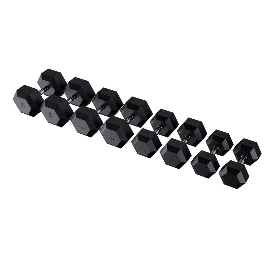 Set Mancuernas HEX TRAINING 10 - 25 Kg Lacertosus
