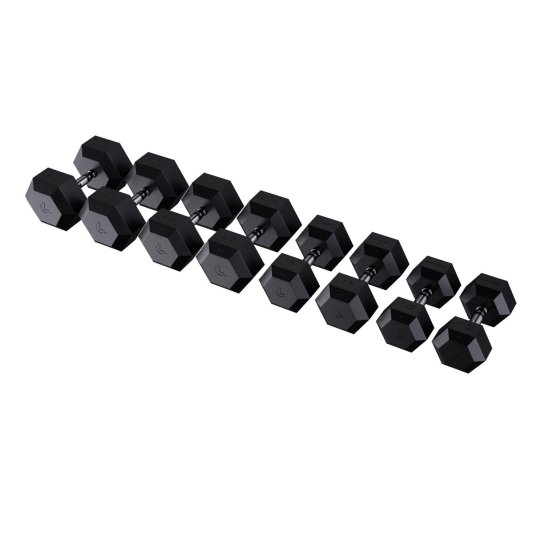 Set Mancuernas HEX TRAINING 10 - 25 Kg Lacertosus