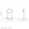 Compact wall cable columns - Adjustable Wall Mounted Pulley Tower