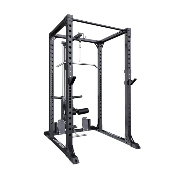 Pro Power Rack + Lat Machine - Estructura Robusta