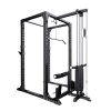 Pro Power Rack + Lat Machine - Estructura Robusta