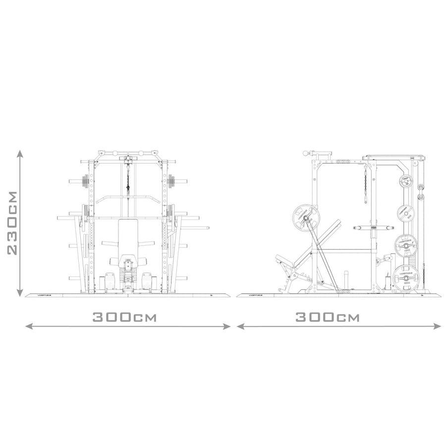 Power Rack Pro Hero Set | Ensemble Complet et Polyvalent