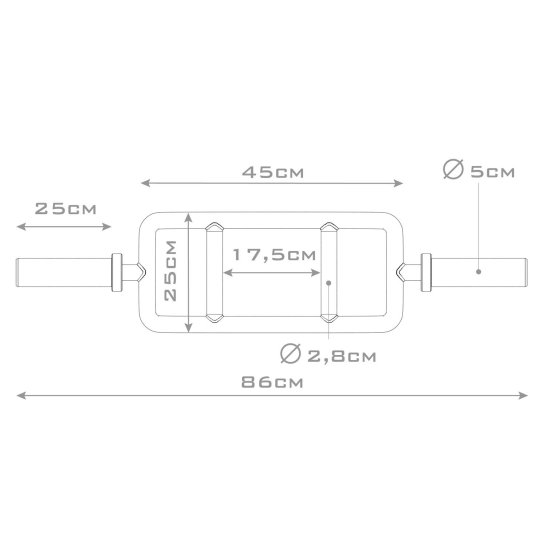 Bilanciere Olimpico Tricipiti