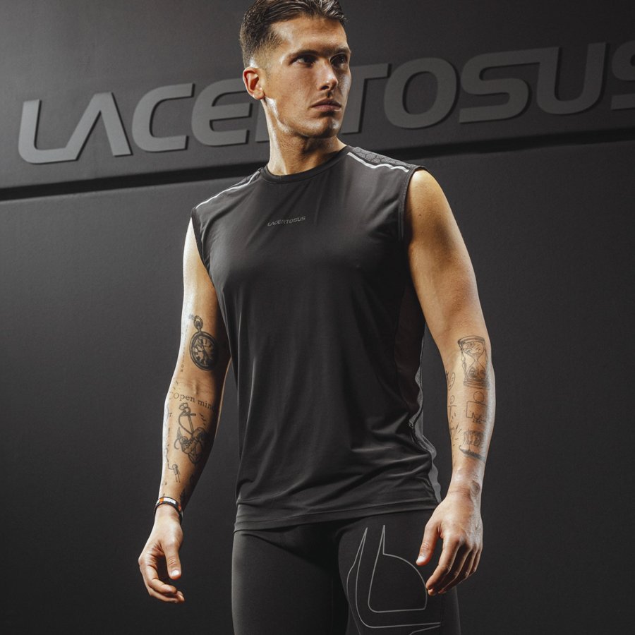 Camiseta Entrenamiento Hombre Lacertosus® Secado Rápido