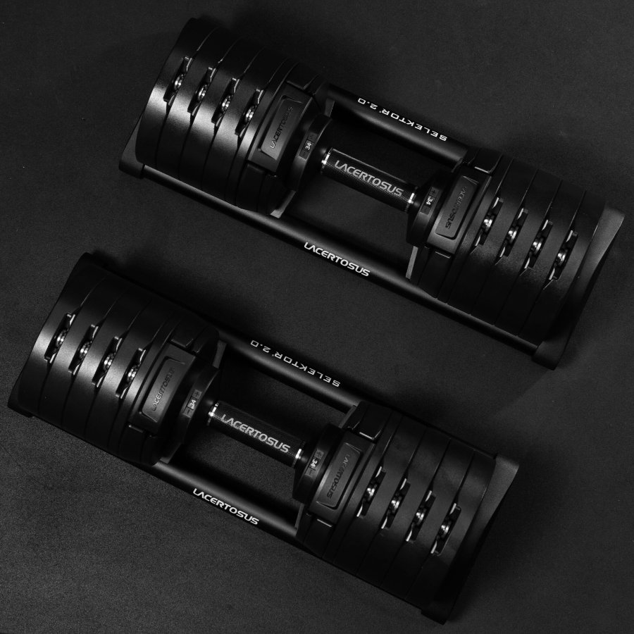 Manubri regolabili 2-40 kg Selektor 2.0 | Lacertosus®