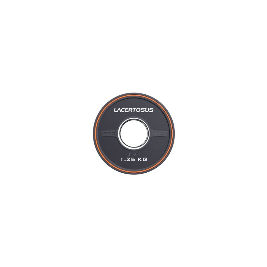 Pro Grip PU Hantelscheibe Lacertosus mit Braille