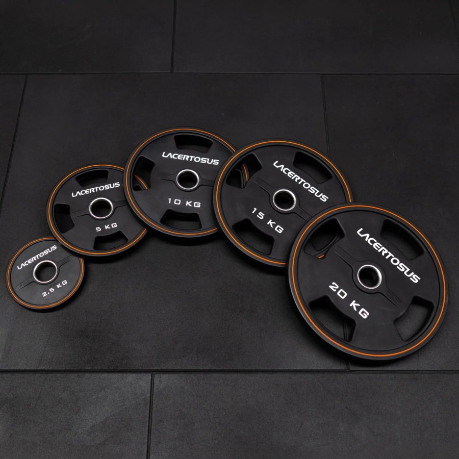 Pro Grip PU Hantelscheibe Lacertosus mit Braille