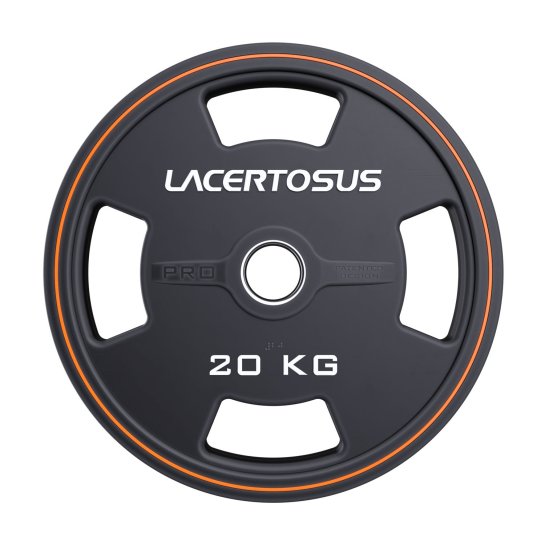 Pro Grip PU Hantelscheibe Lacertosus mit Braille