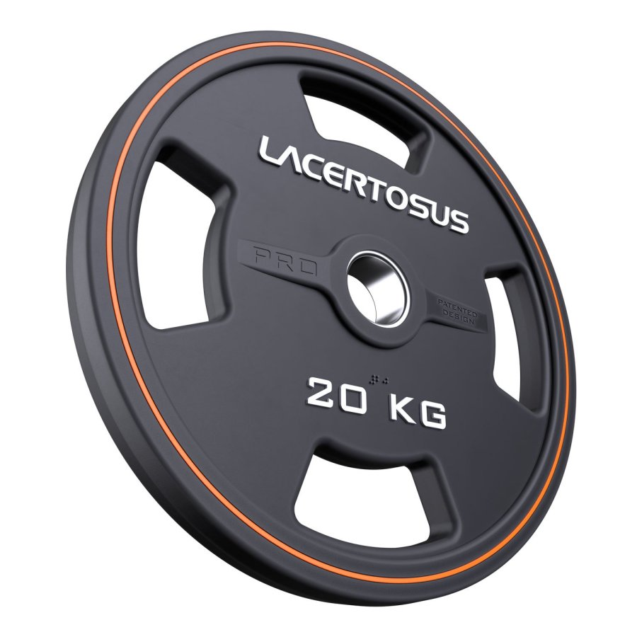 Pro Grip PU Hantelscheibe Lacertosus mit Braille