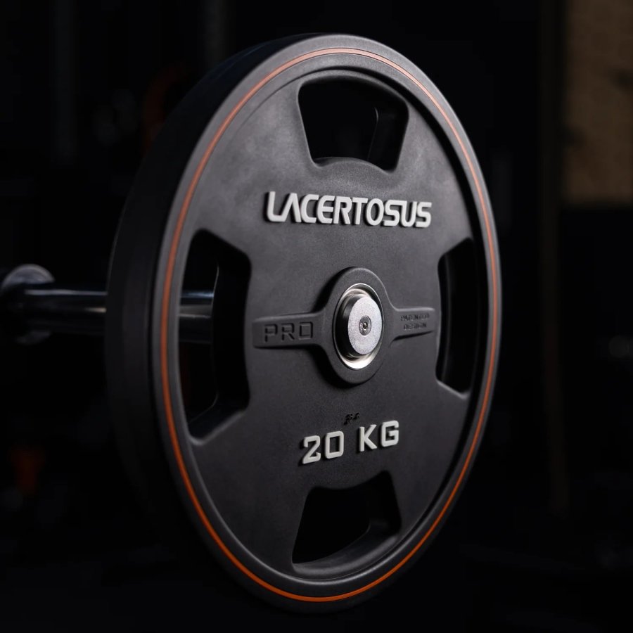 Pro Grip PU Hantelscheibe Lacertosus mit Braille