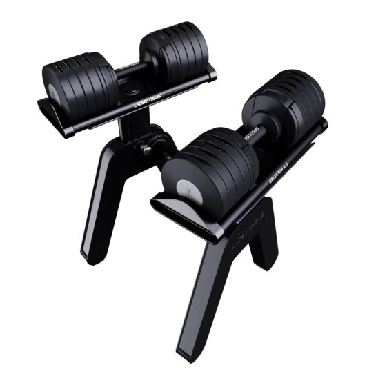 Selektor + rastrelliera: sistema manubri regolabili | Lacertosus®