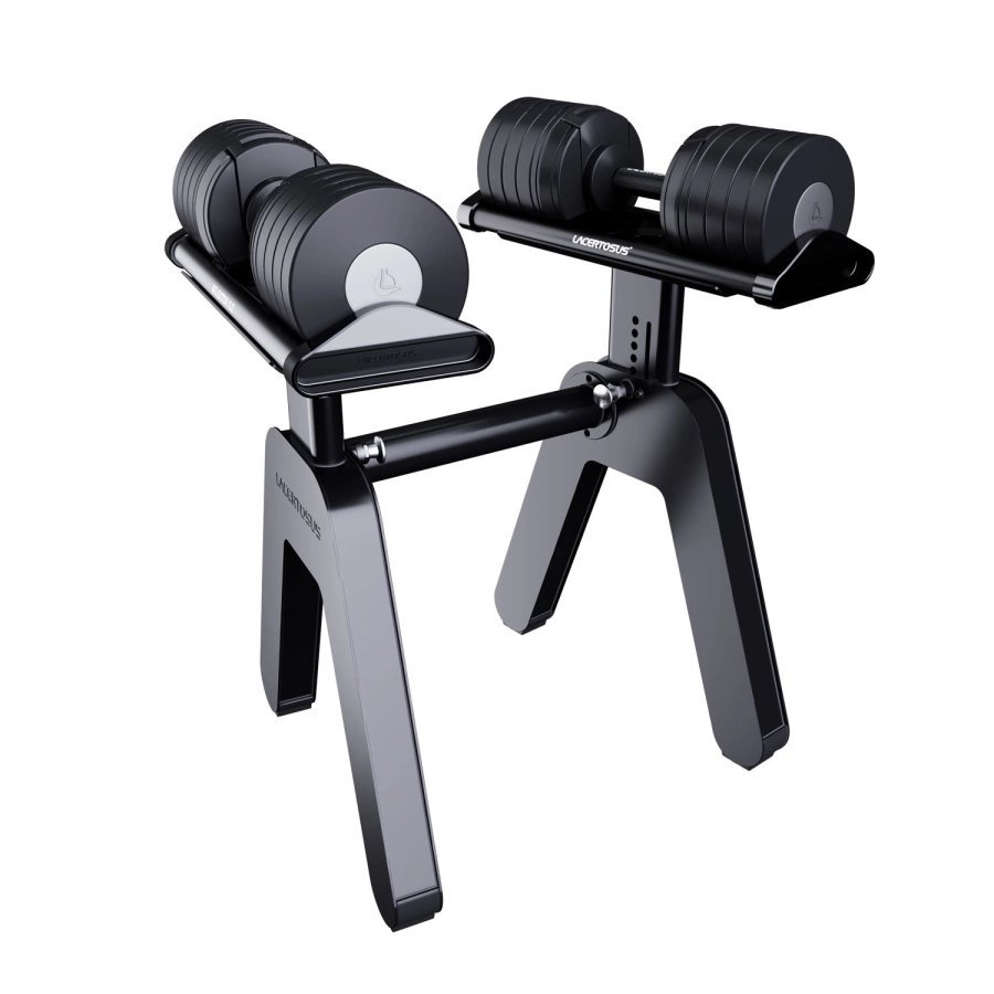 Selektor + rastrelliera: sistema manubri regolabili | Lacertosus®