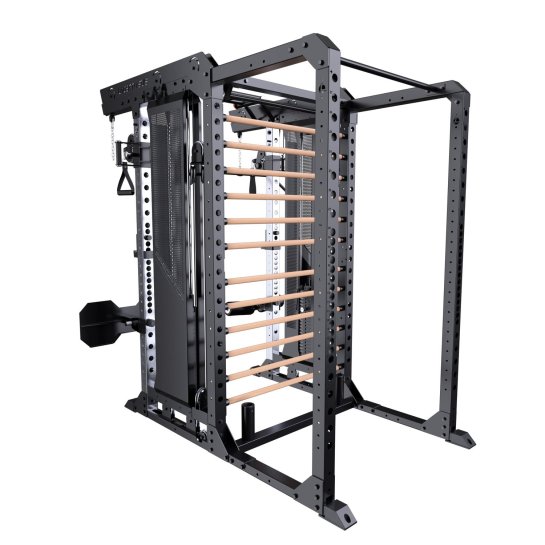 Compact Rack Pro Set with Stall Bars and Half Rack | Lacertosus