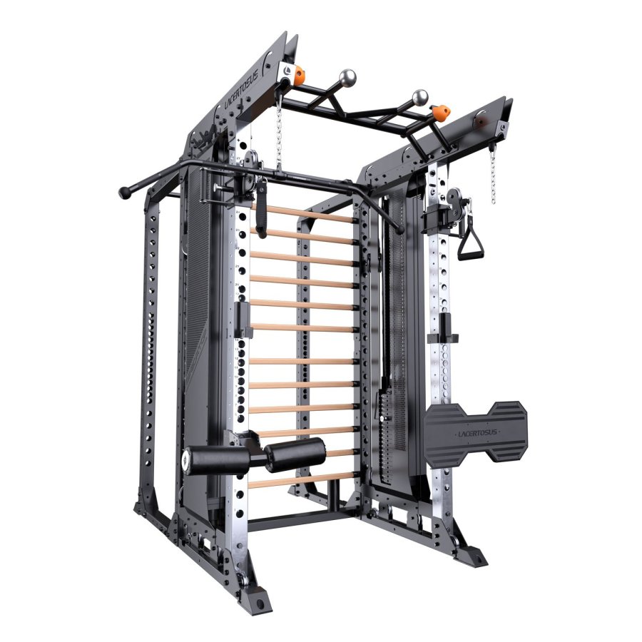 Compact Rack Pro Set with Stall Bars and Half Rack | Lacertosus