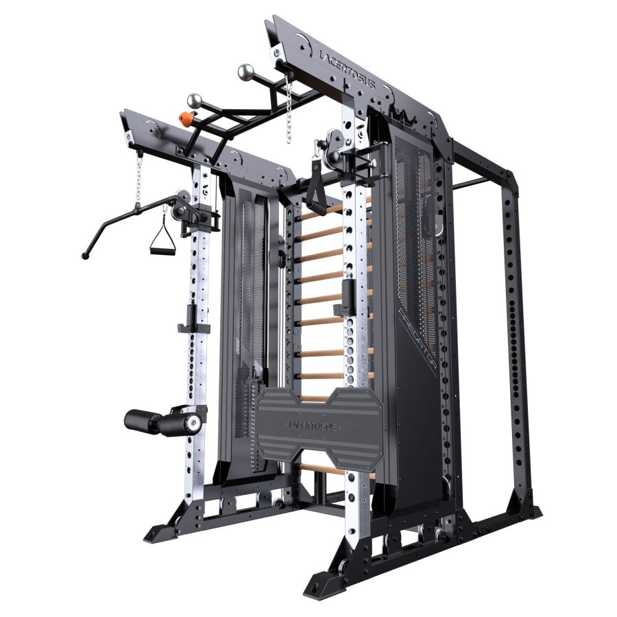 Compact Rack Pro Set with Stall Bars and Half Rack | Lacertosus