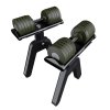 SELEKTOR SET Manubri Regolabili 2-40 verde con Rastrelliera
