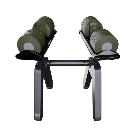 SELEKTOR SET Manubri Regolabili 2-40 verde con Rastrelliera