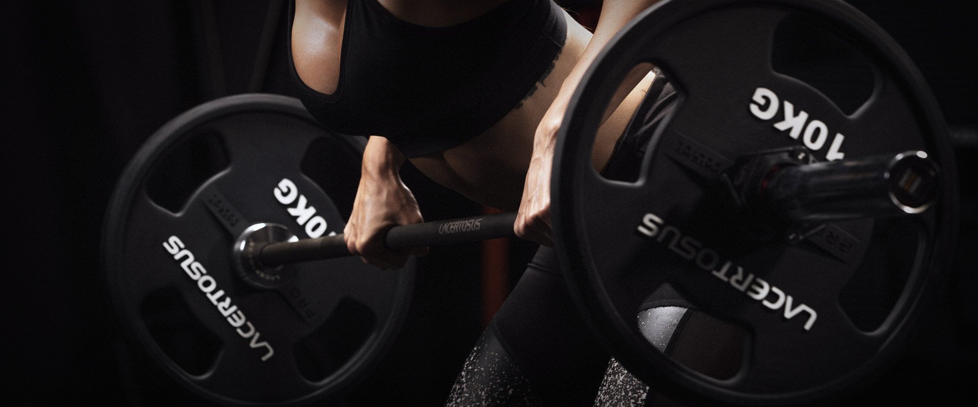 Disques de musculation PRO Grip caoutchoutés – Poids pour barre Lacertosus
