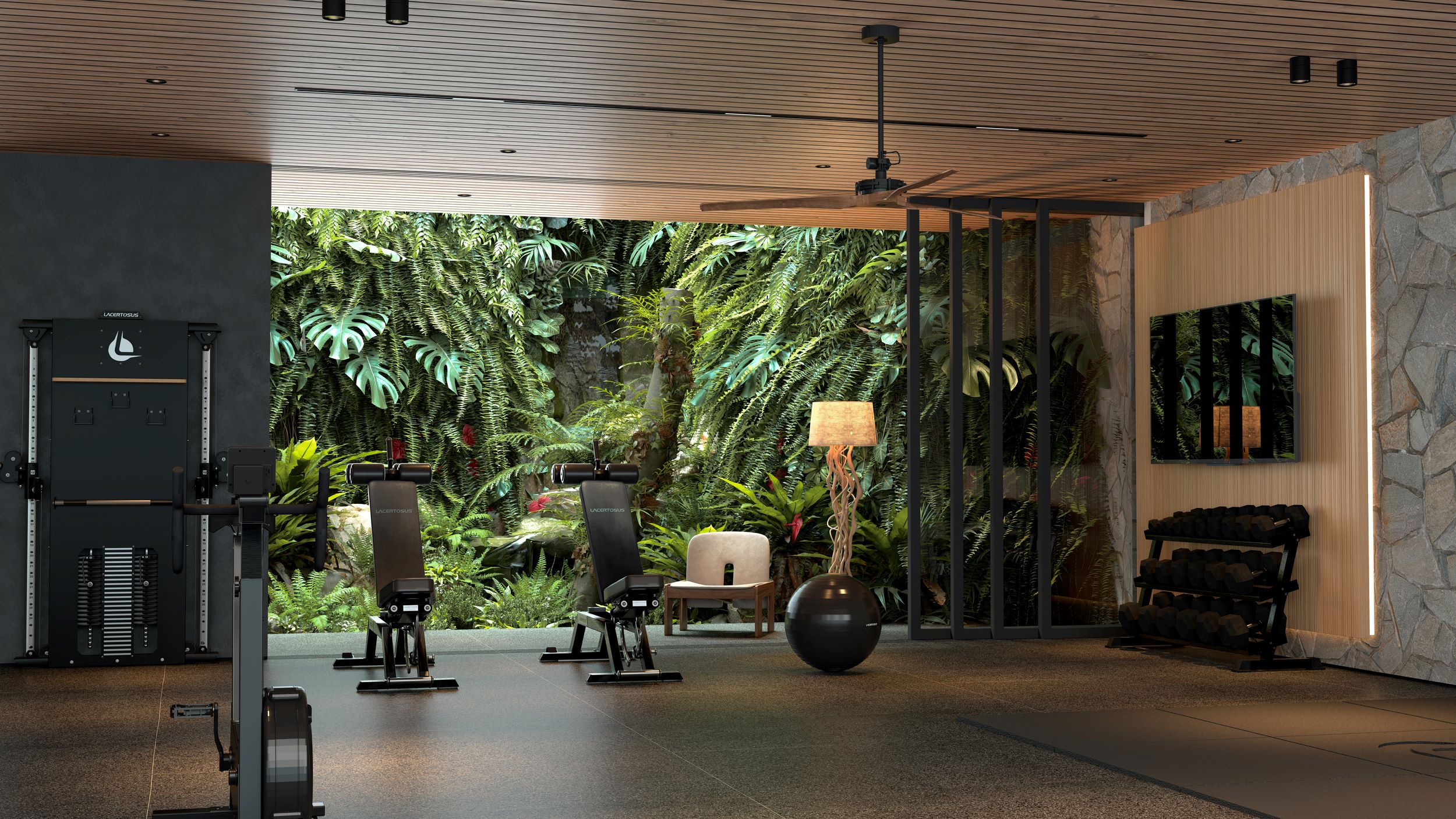 render para Hotel y Residencial