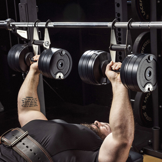 Flat Bench Dumbbell Press